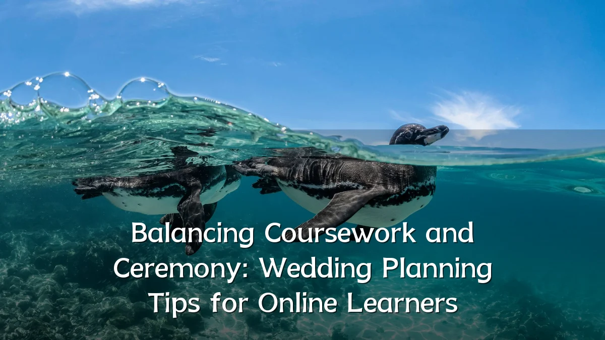 Balancing Coursework and Ceremony: Wedding Planning Tips for Online Learners