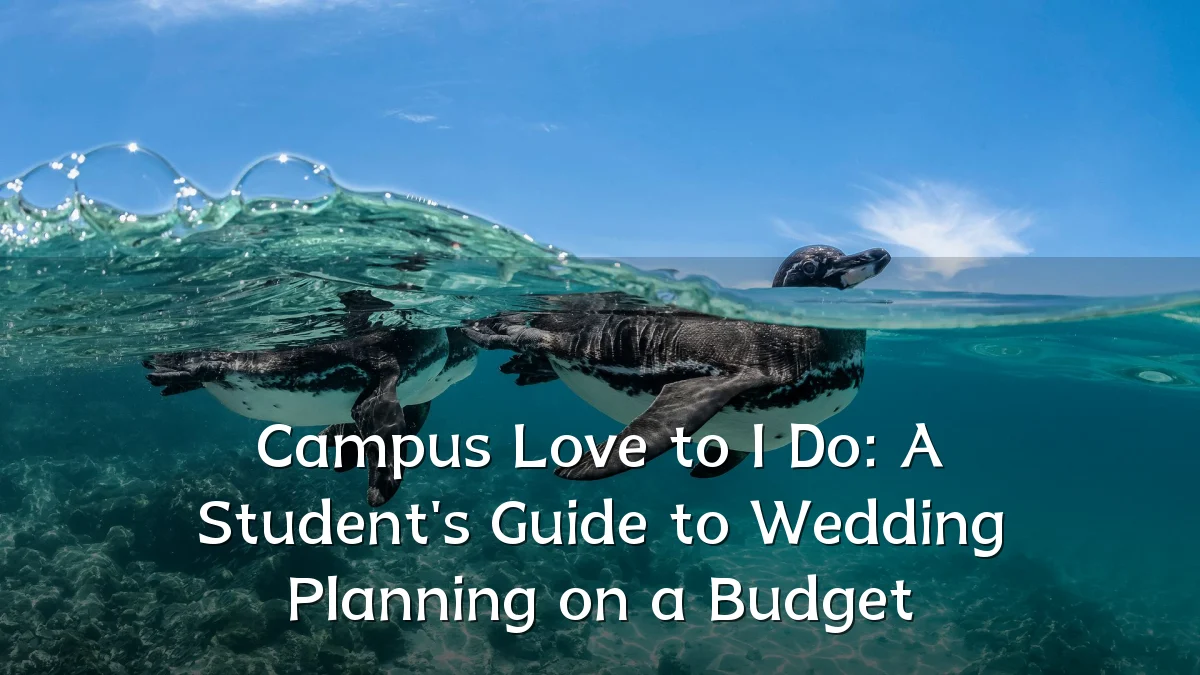 Campus Love to I Do: A Student's Guide to Wedding Planning on a Budget