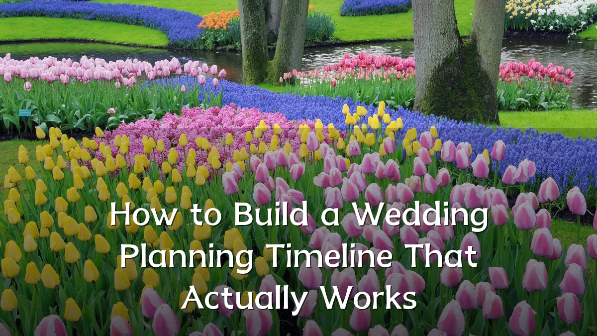 How to Build a Wedding Planning Timeline That Actually Works