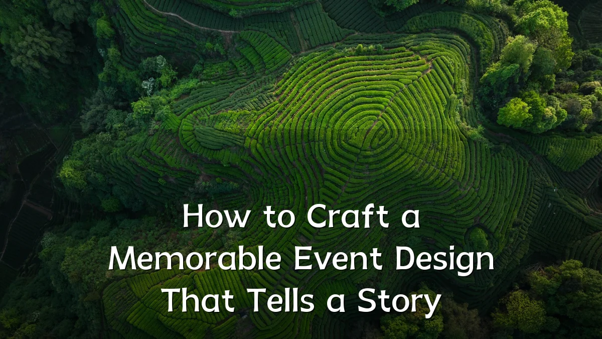 How to Craft a Memorable Event Design That Tells a Story