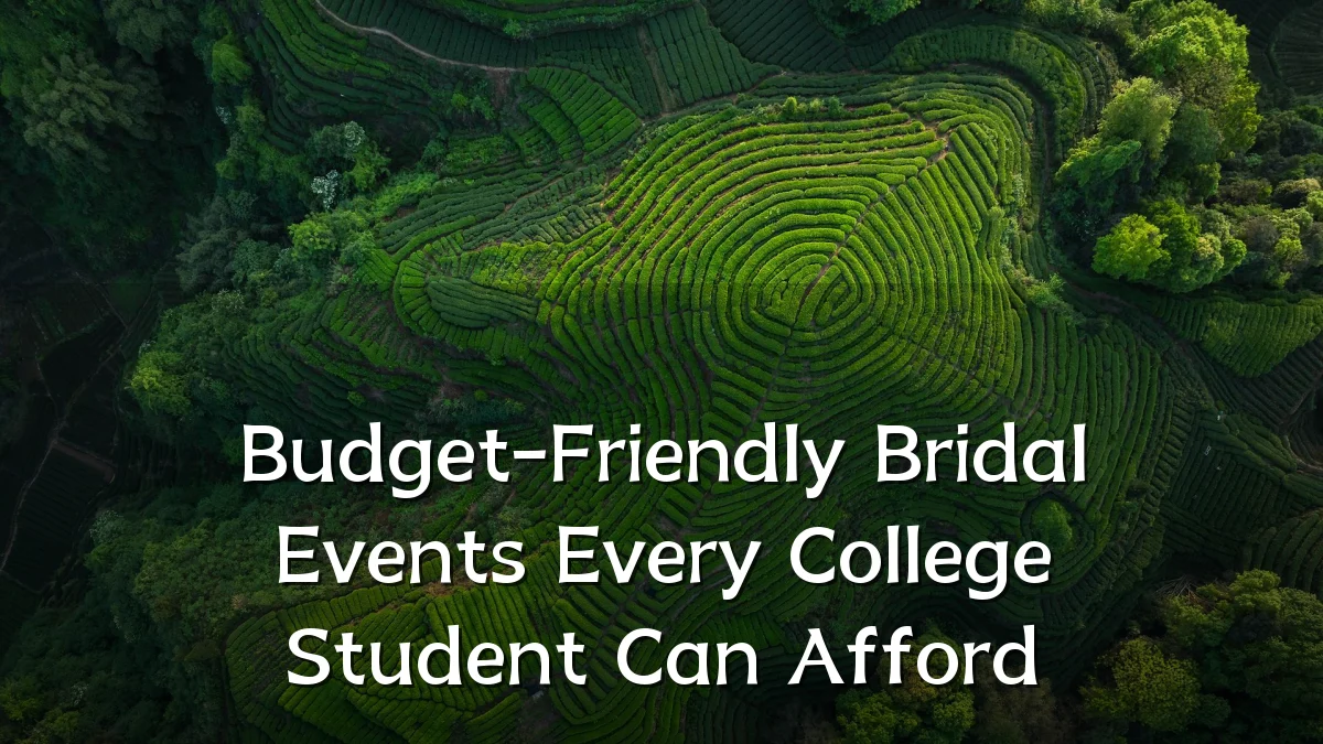 Budget-Friendly Bridal Events Every College Student Can Afford