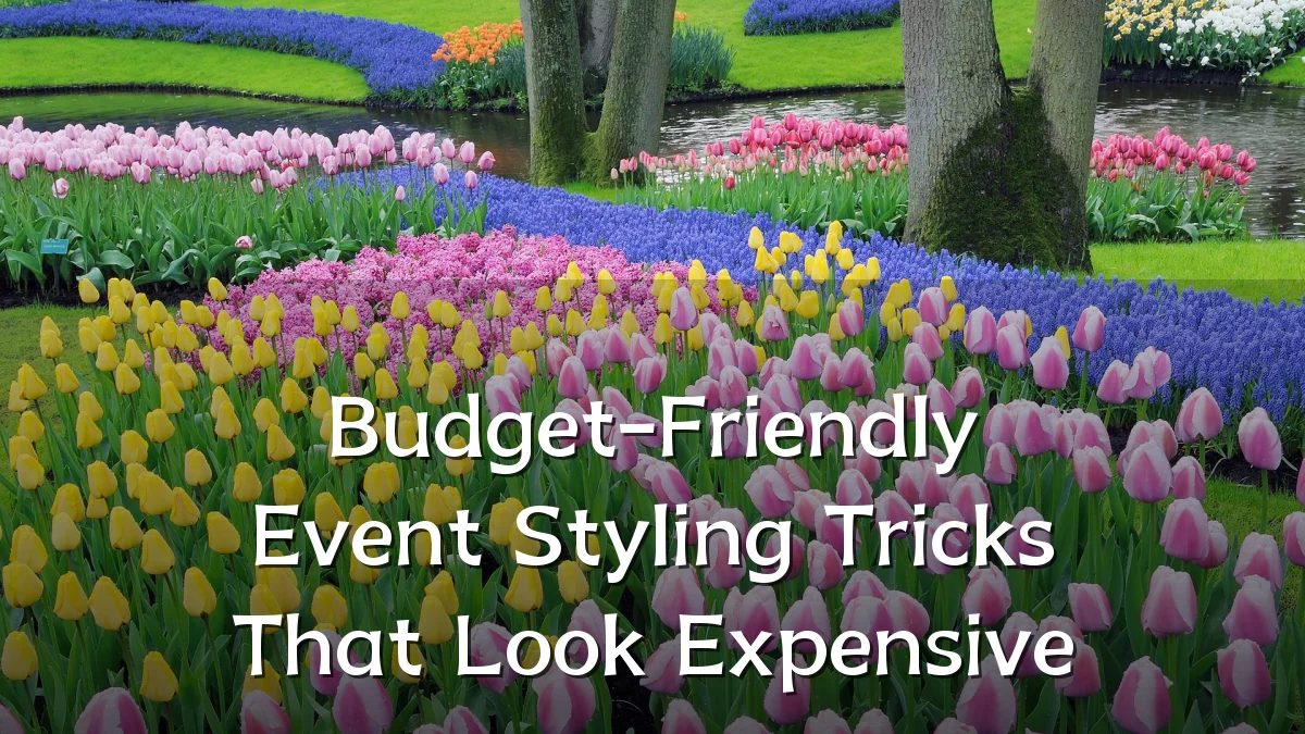 Budget-Friendly Event Styling Tricks That Look Expensive