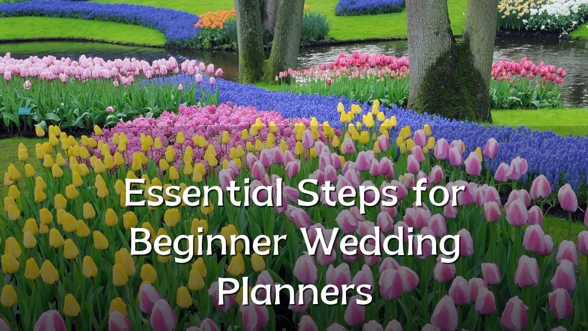 Essential Steps for Beginner Wedding Planners