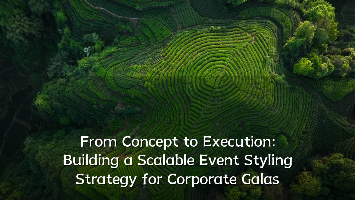 From Concept to Execution: Building a Scalable Event Styling Strategy for Corporate Galas