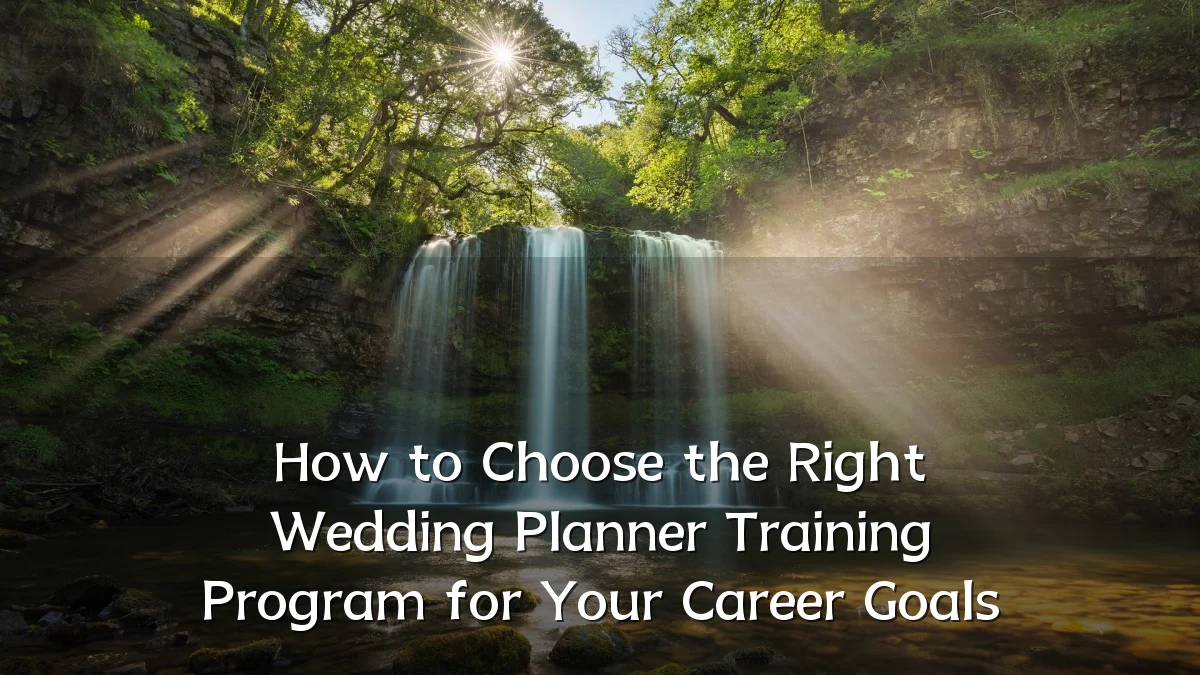 How to Choose the Right Wedding Planner Training Program for Your Career Goals