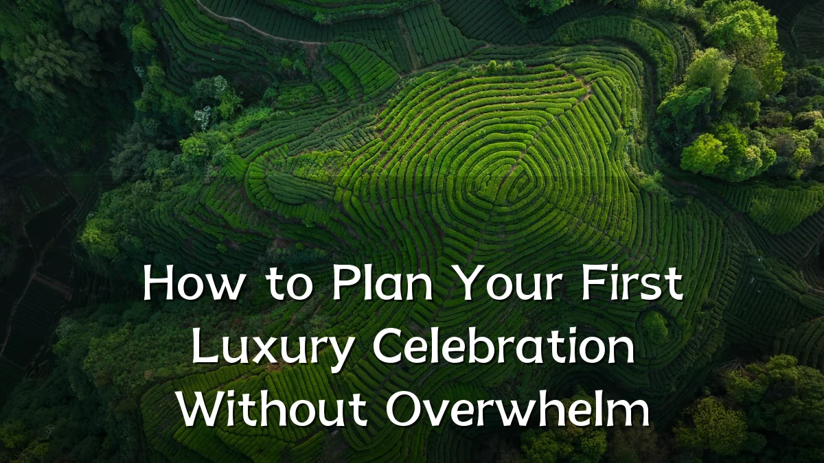 How to Plan Your First Luxury Celebration Without Overwhelm
