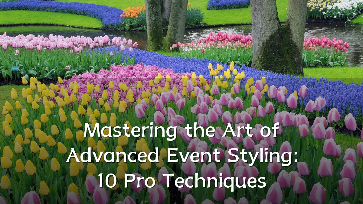 Mastering the Art of Advanced Event Styling: 10 Pro Techniques