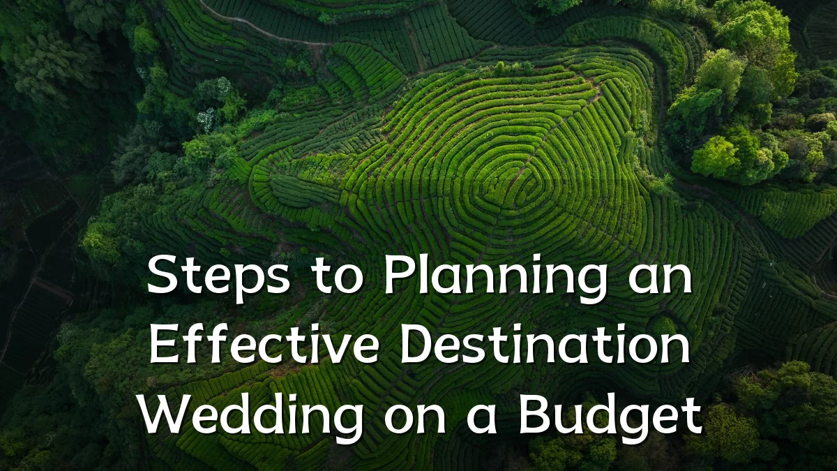 Steps to Planning an Effective Destination Wedding on a Budget