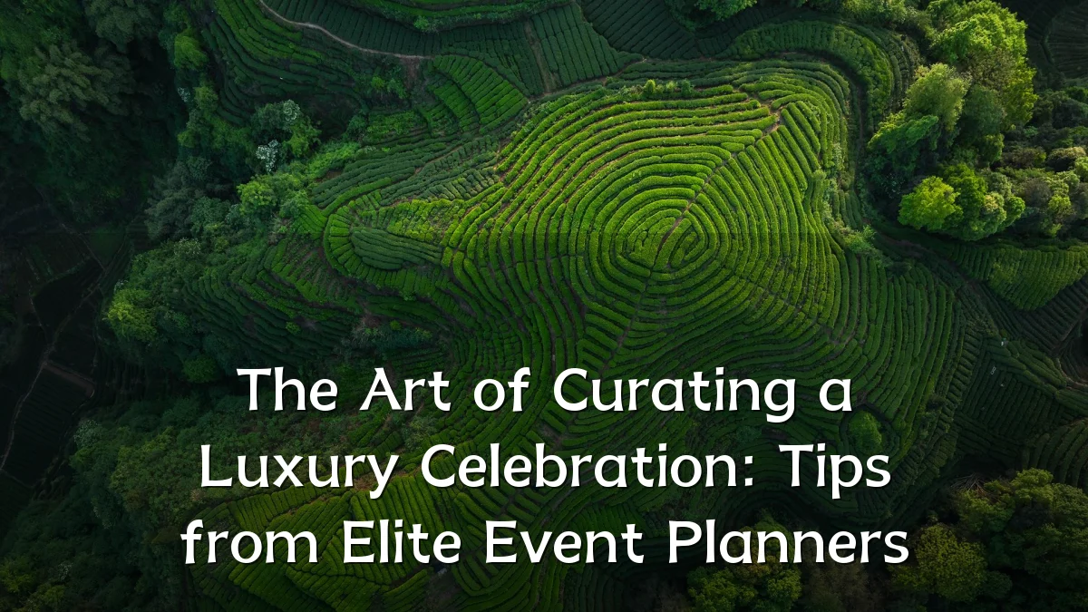 The Art of Curating a Luxury Celebration: Tips from Elite Event Planners