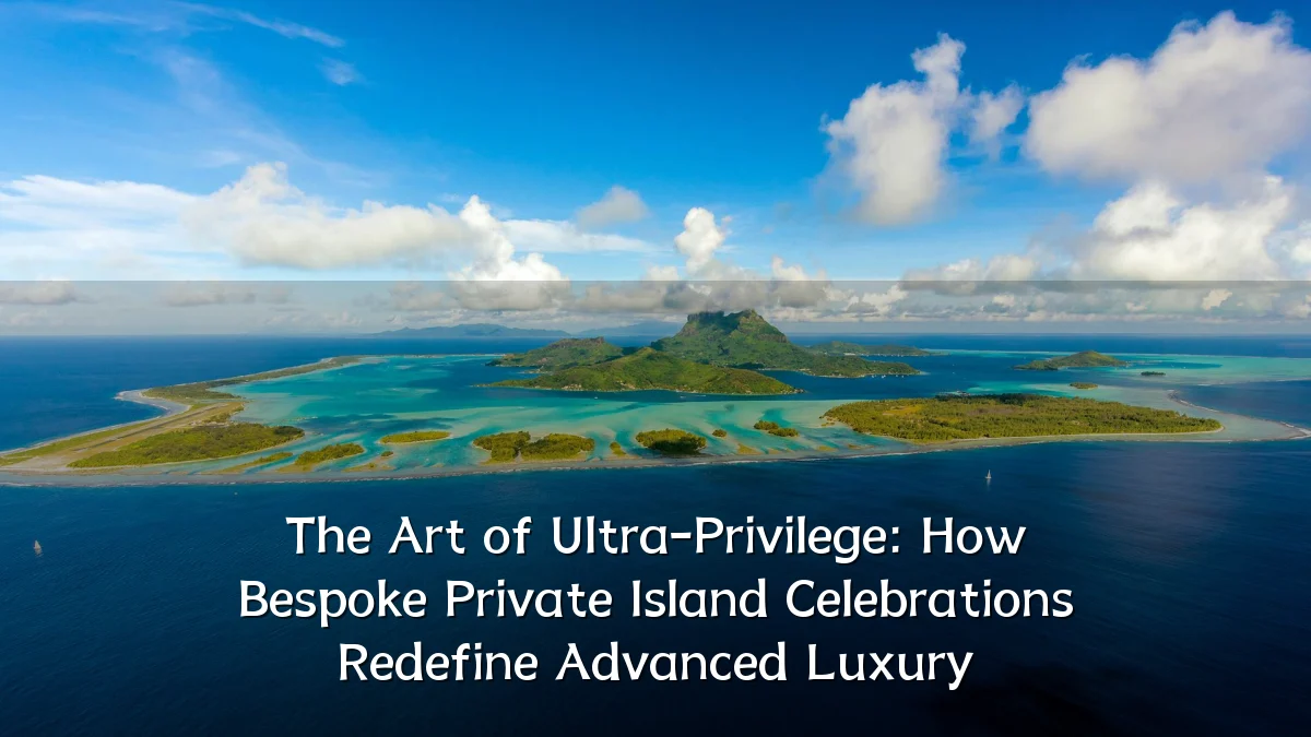 The Art of Ultra-Privilege: How Bespoke Private Island Celebrations Redefine Advanced Luxury