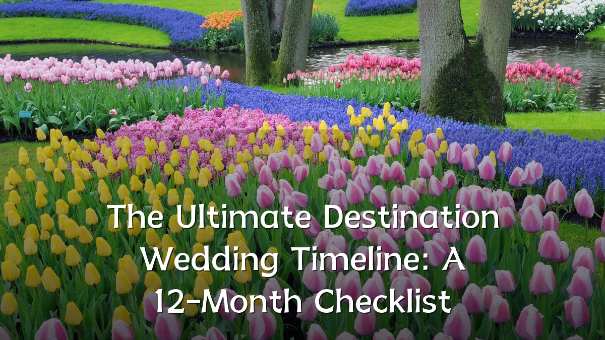 The Ultimate Destination Wedding Timeline: A 12-Month Checklist
